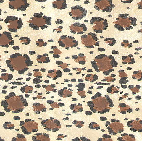 Leopard Print Wall Stencil by DeeSigns