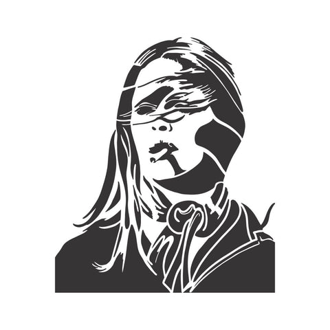 Brigitte Icons Collection Stencil by Bill Burns
