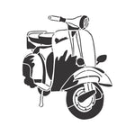 Scooter Icons Collection Stencil by Bill Burns