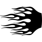 En Fuego Flame Stencil