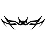 Spiked Tribal Tattoo Stencil