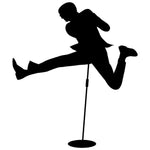Musician Silhouette Stencil by Crafty Stencil