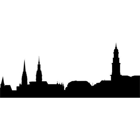 Hamburg City Stencil