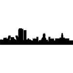 Madrid City Stencil