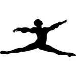 Ballet Dancer Wall Stencil