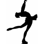Figure Skating Wall Stencils