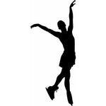 Figure Skating Wall Stencils
