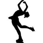 Figure Skating Wall Stencils