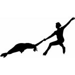 Figure Skating Wall Stencils