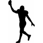 Football Player Wall Stencil 14