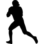 Football Player Wall Stencil 2