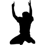Football Player Wall Stencil 5