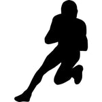 Football Player Wall Stencil 10