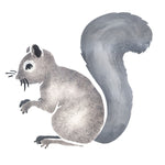 Squirrel Wall Stencil by DeeSigns