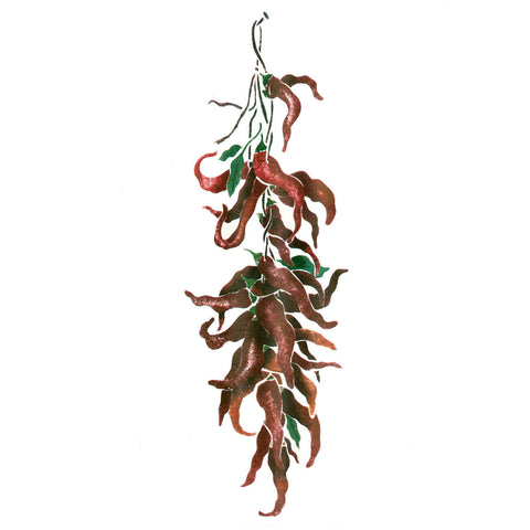Ristra Hot Peppers Wall Stencil by DeeSigns