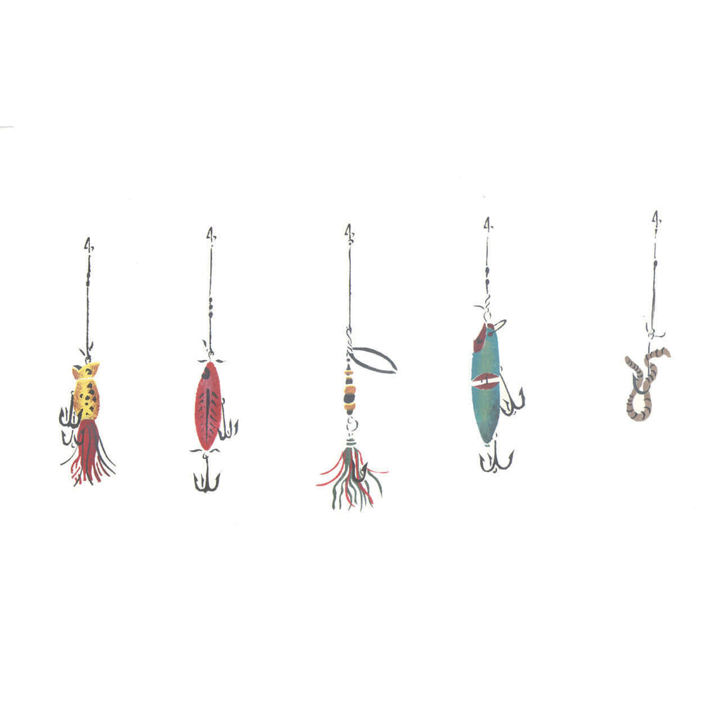 fish lure stencils Fishing Lures Stencil