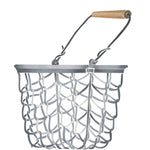 Wire Basket Wall Stencil by DeeSigns