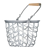Wire Basket Wall Stencil by DeeSigns