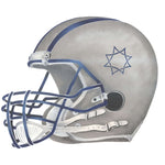 Football Helmet Wall Stencil by DeeSigns