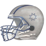 Football Helmet Wall Stencil by DeeSigns