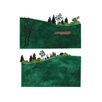 Golf Course Wall Stencil by DeeSigns