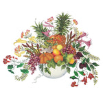 Fall Bountiful Bouquet Wall Stencil by DeeSigns