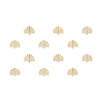 Formal Shell Allover Pattern Wall Stencil by DeeSigns