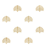 Formal Shell Allover Pattern Wall Stencil by DeeSigns