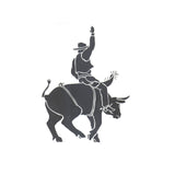 Wild Rider Cowboy Wall Stencil by DeeSigns