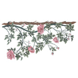 Rose Arbor Border Wall Stencil by DeeSigns
