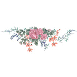 Peonies 'A' Spray Wall Stencil by DeeSigns