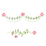 Lil' Daisy Swag and Border Wall Stencil by DeeSigns