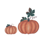 Pumpkins Wall Stencil by DeeSigns