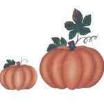 Pumpkins Wall Stencil by DeeSigns