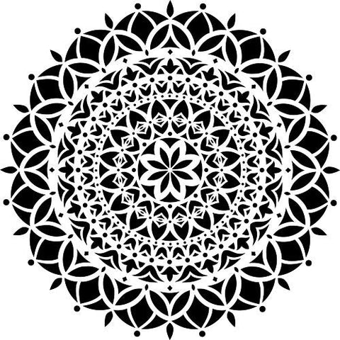 Vedas Manadala Stencil (10 mil plastic)
