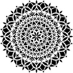 Vedas Mandala Stencil