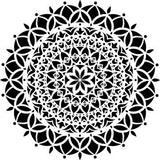 Vedas Mandala Stencil