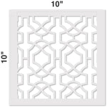 Moroccan Trellis All Over Stencil Pattern (10 mil plastic)