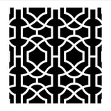 Moroccan Trellis All Over Stencil Pattern (10 mil plastic)