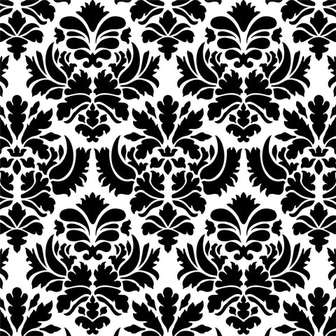 Damask All Over Pattern Stencil (10 mil plastic)