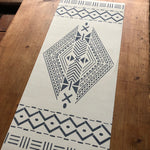 Mudcloth Diamond Stencil (10 mil plastic)
