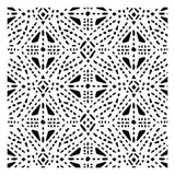 Tribal Stitches All Over Pattern Stencil (10 mil plastic)