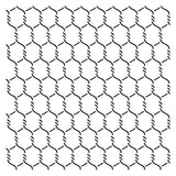 Chicken Wire Allover Pattern Stencil (10 mil plastic) SKU #FS120