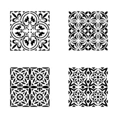 4" Tile Stencil Set (10 mil plastic) SKU #FS123