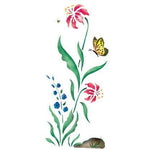 Flower Patch Border B Stencil