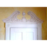Colonial Pediment Wall Stencil by Jeff Raum