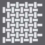 Basket Weave Mini Stencil
