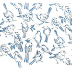 Woodland Birds Allover Wall Stencil