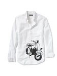 Scooter Icons Collection Stencil by Bill Burns. Stencil clothing and make a statement!
