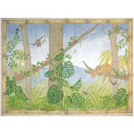 Rainforest Jungle Mural Stencil